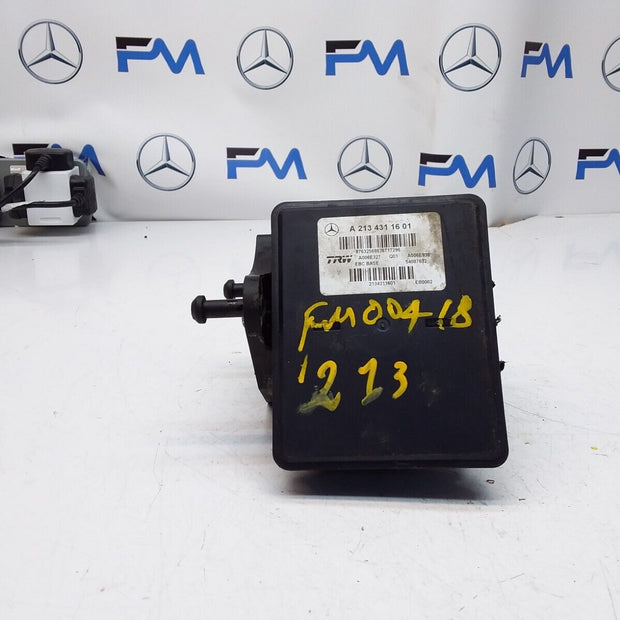 MERCEDES E-CLASS W213 ABS PUMP MODULE CONTROL UNIT A2134311601 FM00418