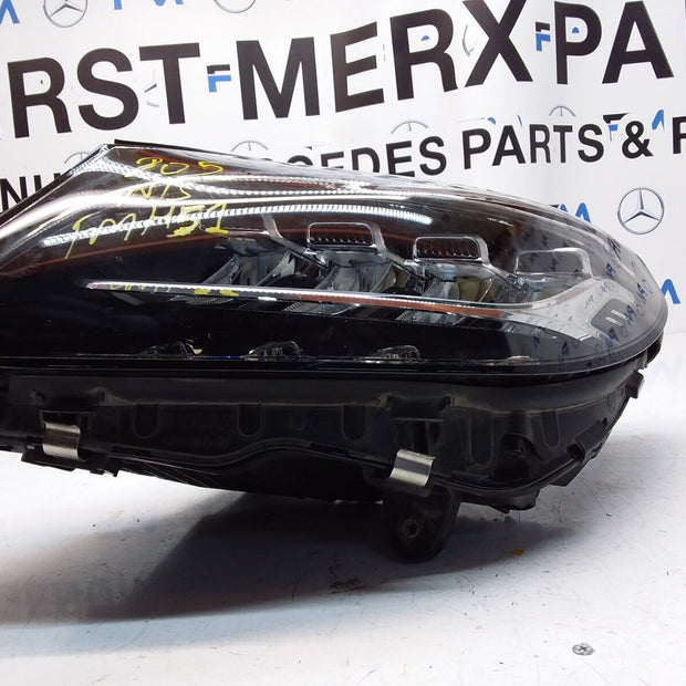 2018 MERCEDES C-CLASS W205 N/S PASSENGER HEADLIGHT A2059065906 FMH51 LED HIGH