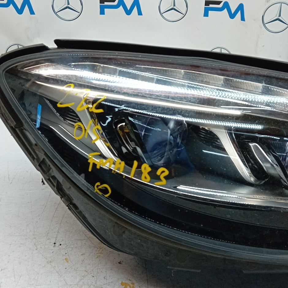 MERCEDES S-CLASS  DRIVER INTELLIGENT COMPLET HEADLIGHT  A2229061002 2015  FMH182