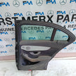 MERCEDES BENZ C-CLASS W205 DRIVER SIDE REAR DOOR O/S/R  GREY FMD131