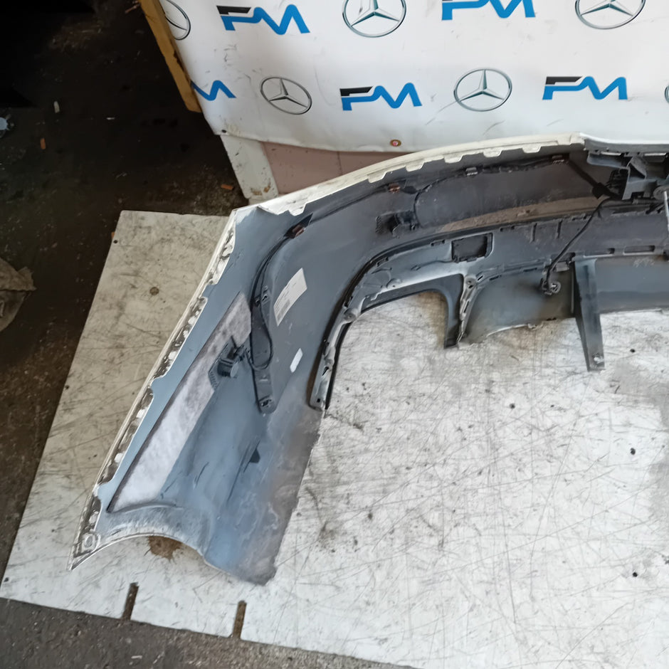 MERCEDES BENZ CLA W117  REAR BUMPER A1178850965 2016 WHITE COMPLETE FMX162