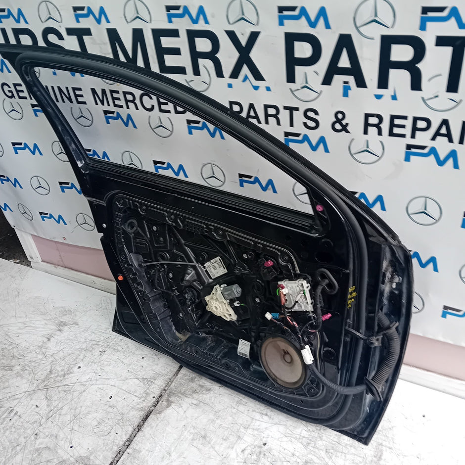 MERCEDES BENZ A-CLASS W177 PASSENGER SIDE FRONT DOOR N/S/F BLACK  FMD146