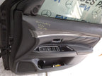 MITSUBISHI OUTLANDER DRIVER FRONT DOOR OSF BLACK  COMPLETE FMD576