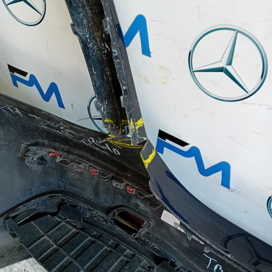 MERCEDES E-CLASS W213 SALOON REAR BUMPER 2016 A2138850001 BLACK COMPLETE FMX100