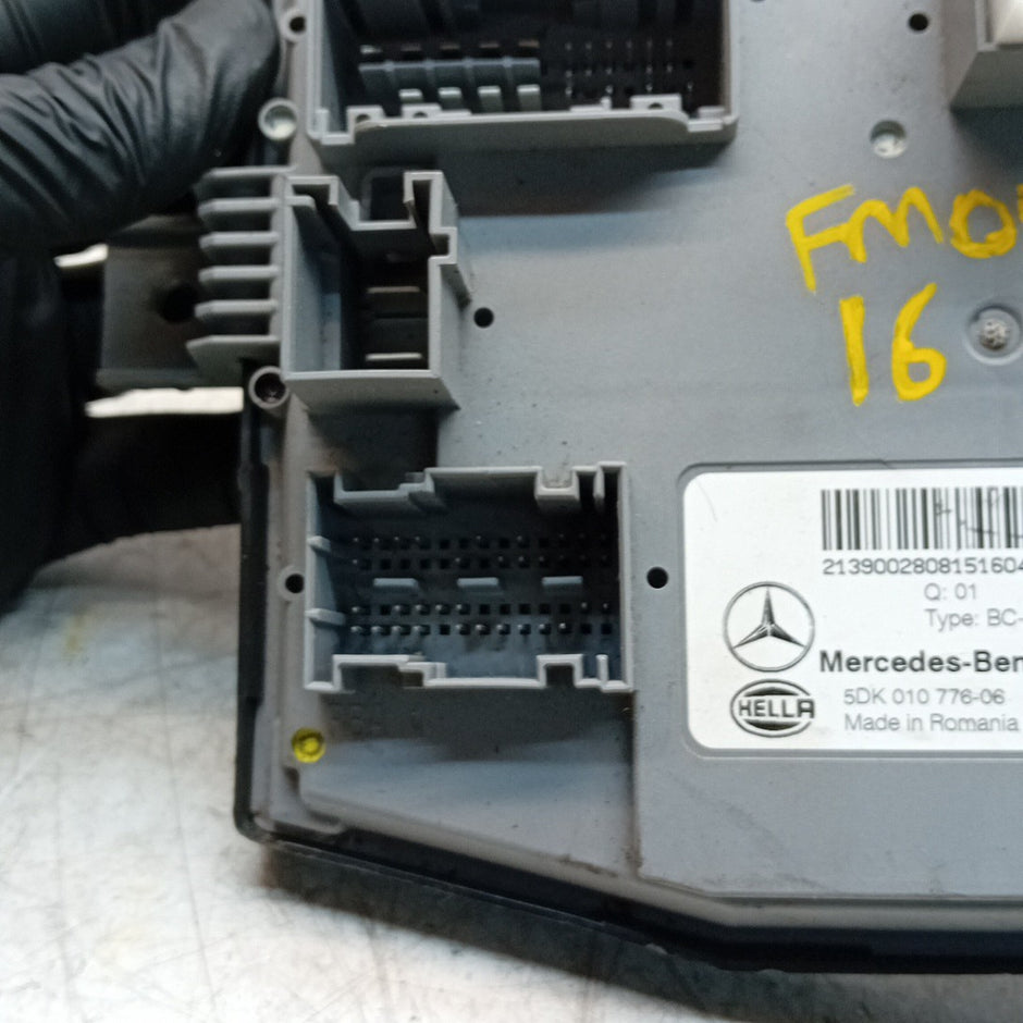 MERCEDES E-CLASS REAR SAM CONTROL MODULE W213 A2139002808 2016 FM001608