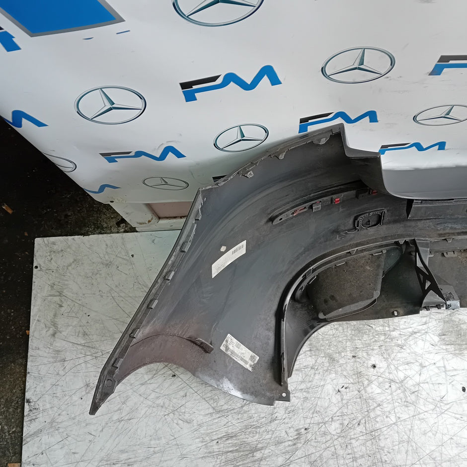 MERCEDES BENZ  A-CLASS W177 REAR BUMPER 2018 A1778800500 GREY COMPLETE FMX24
