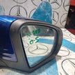 2007/2015 MERCEDES BENZ W205 C CLASS WING MIRROR FOLDING RIGHT SIDE BLUE