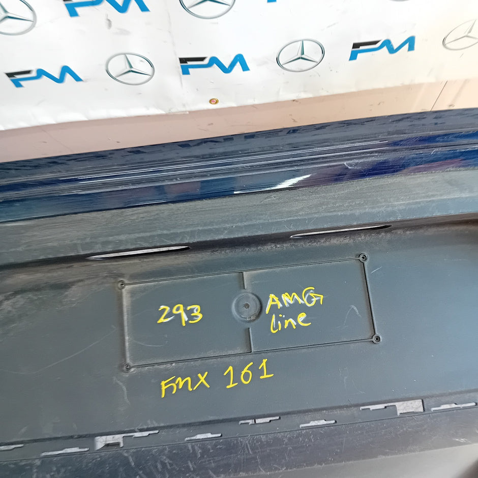 MERCEDES BENZ EQC W293  REAR BUMPER A2938851601 2018 BLUE FMX161