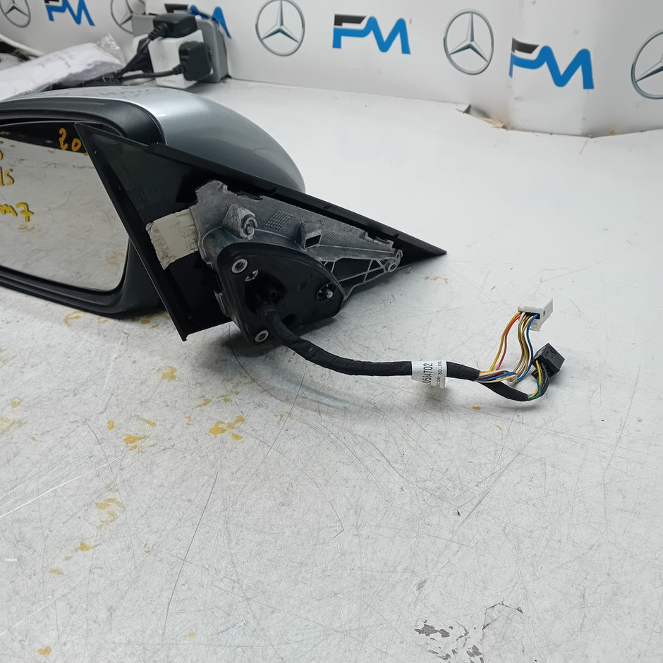 MERCEDES C-CLASS 2014 On W205 PASSENGER SIDE WING MIRROR A2058104702 SILVER FMM7