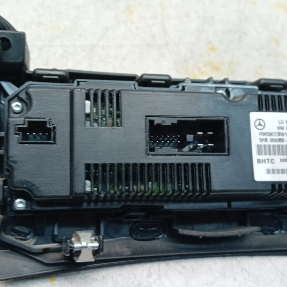MERCEDES E CLASS W207 W212 CLIMATE CONTROL PANEL A2129008608 2016 FM001388