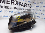 2015 MERCEDES A-CLASS W176 HEADLIGHT PASSENGER NS A1768204461 FMH113 (Damaged)