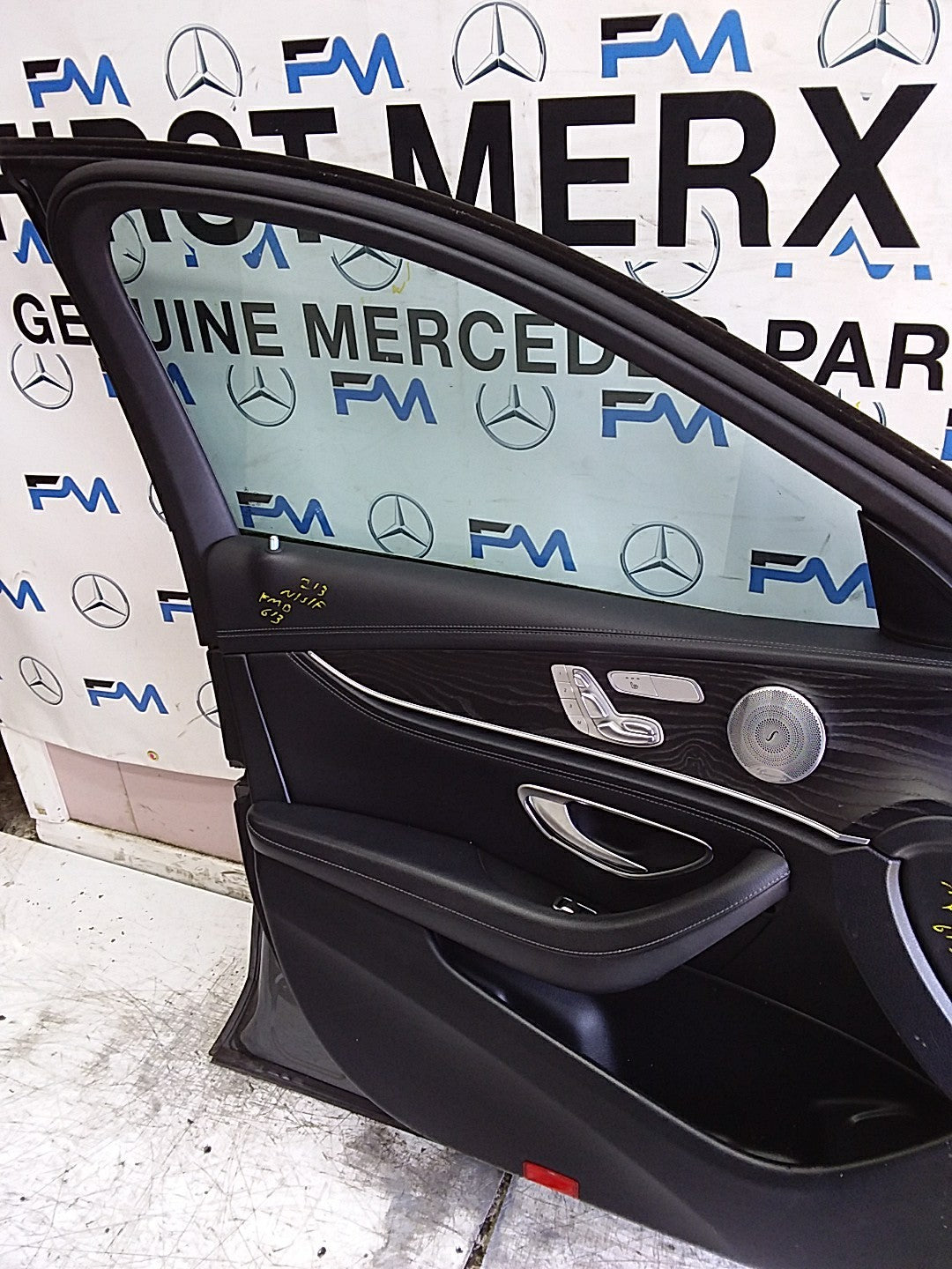 MERCEDES E-CLS W213 SLN PASSENGER FRONT DOOR NSF GREY 2016-23 COMPLETE FMD613
