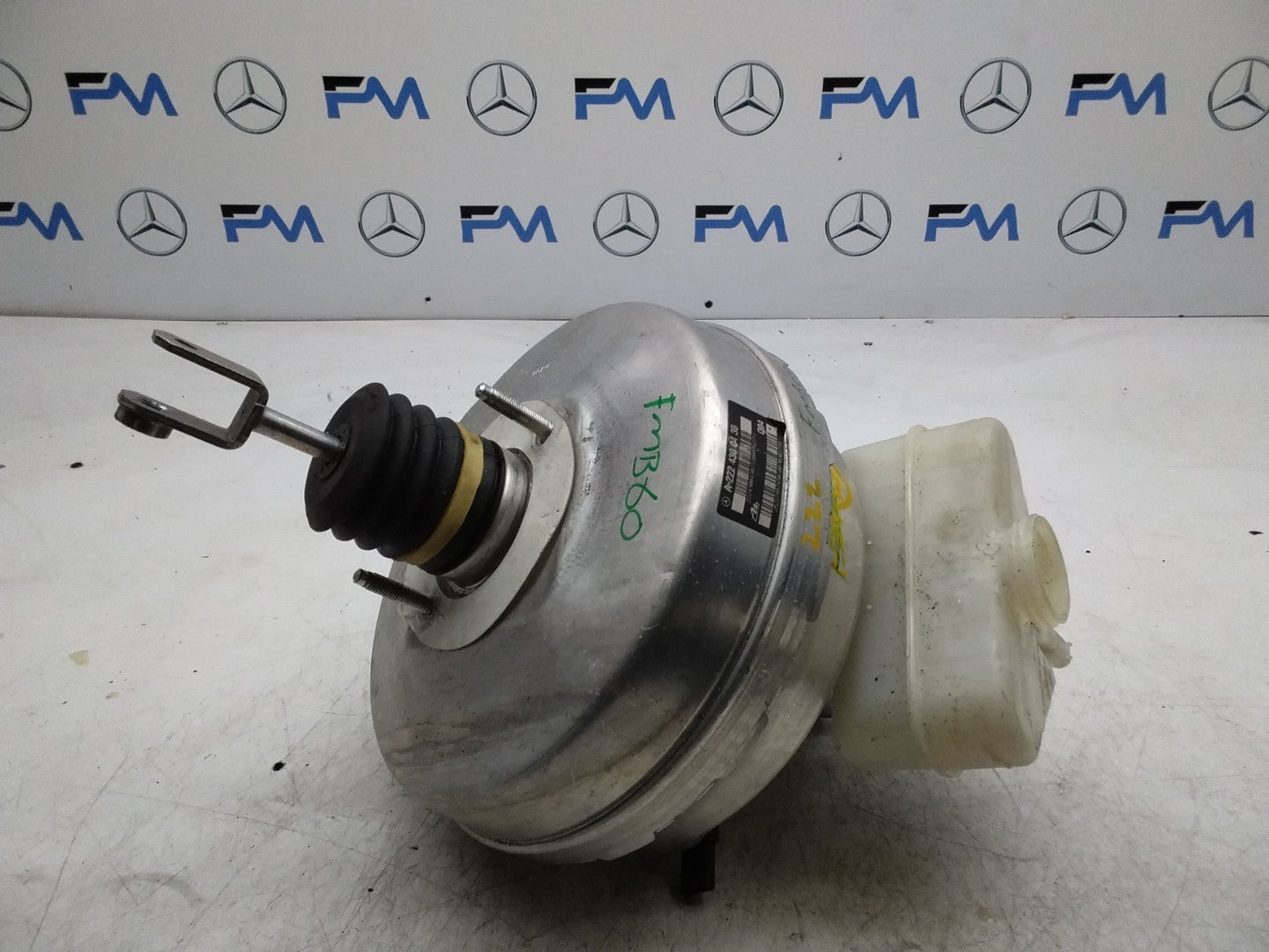 MERCEDES BENZ  S-CLASS W222 BRAKE SERVO A2224300430 FMB60