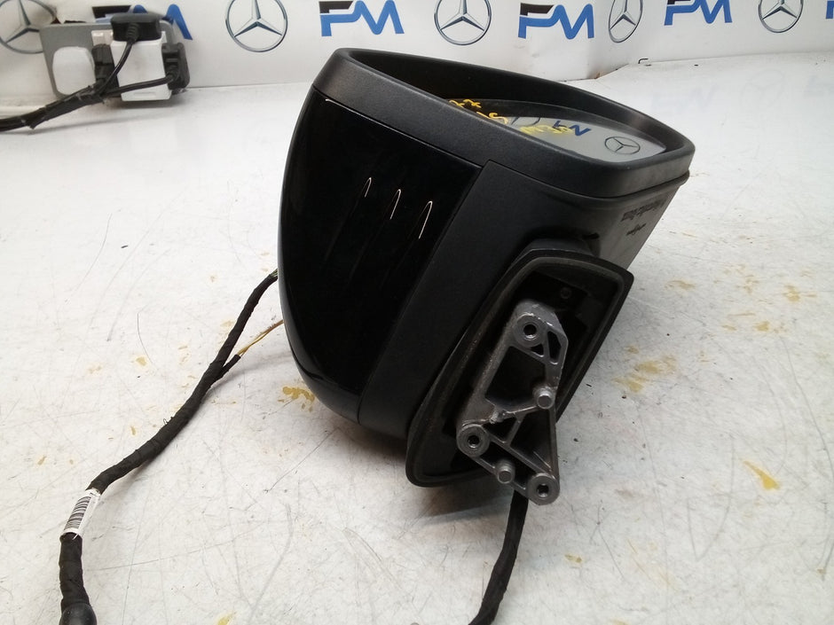 MERCEDES A-CLASS  W177 DRIVER SIDE WING MIRROR A1778108804 BLACK FMM30