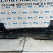 MERCEDES BENZ  GLE W166 SALOON REAR BUMPER SILVER 2016 A1668853024 FMX84