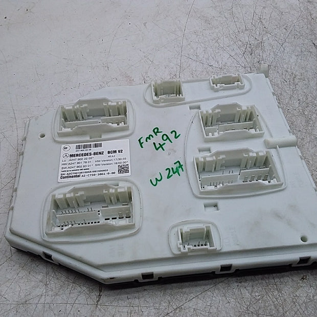 MERCEDES BENZ  B-CLASS W247  BODY CONTROL UNIT ECU A2479002205 FMR492