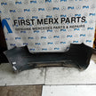MERCEDES BENZ  A-CLASS W177 REAR BUMPER A1778800500 2018 BLACK COMPLETE FMX16