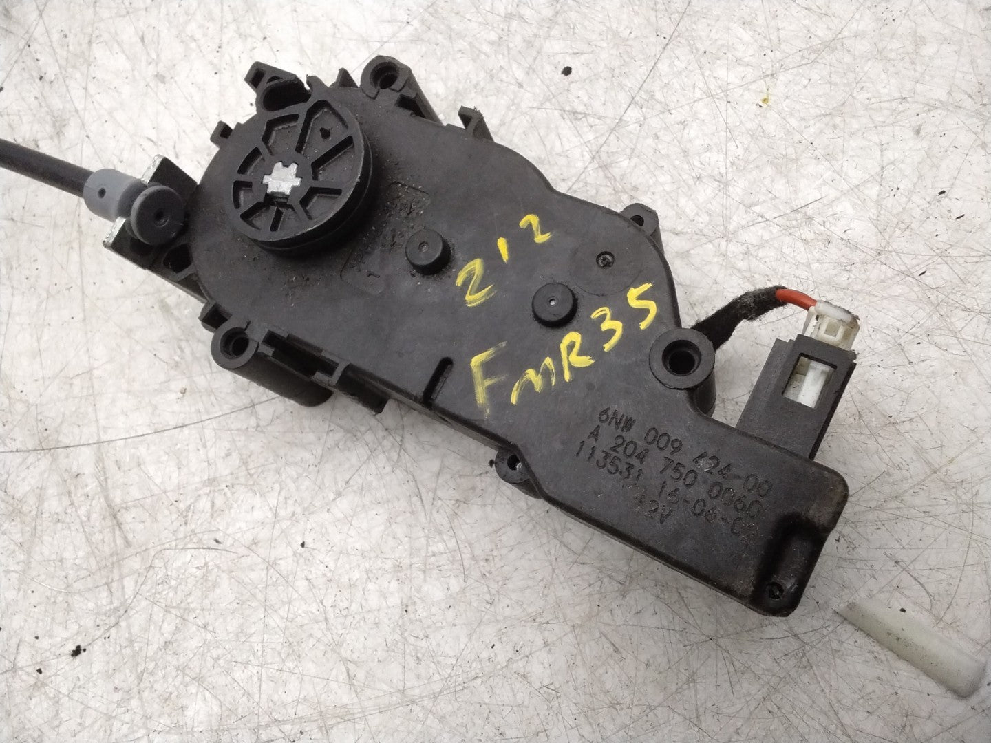 MERCEDES MERCEDES E-CLASS W212 REAR TAILGATE LOCK ACTUATOR A2047500060 FMR35