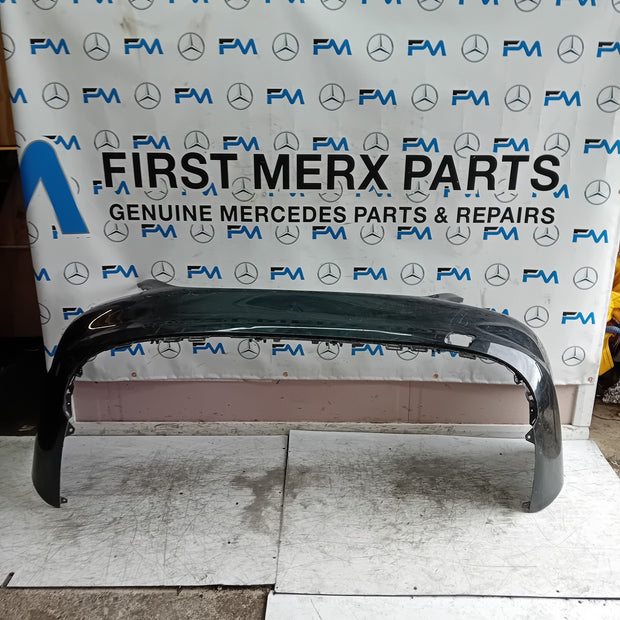 MERCEDES BENZ C-CLASS W205 SLN REAR BUMPER 2015 BLACK A2058550138 FMX49