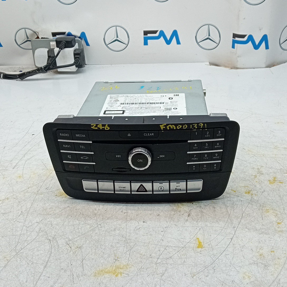 MERCEDES B CLASS W246 STEREO SAT NAV SYSTEM A2469002718 2012-19 FM001391