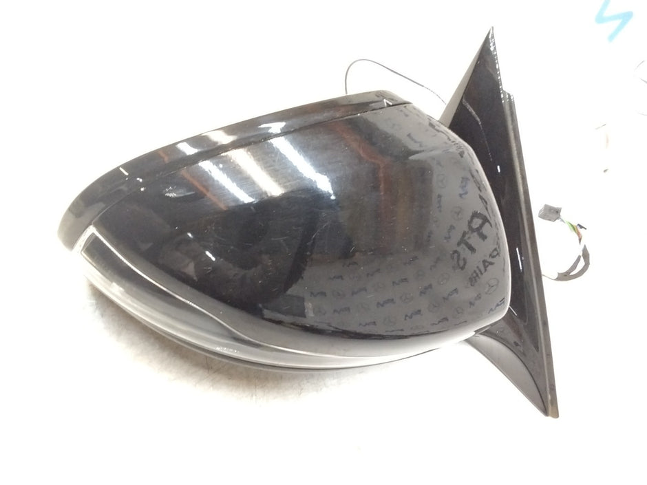 MERCEDES E-CLASS  W213 DRIVER SIDE WING MIRROR A2138100201 BLACK FMM25