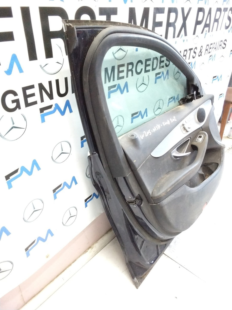 MERCEDES C-CLASS W205 PASSENGER SIDE FRONT DOOR N/S/F COMPLETE BLUE FMD102