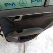 MERCEDES C-CLASS W204 SLN DRIVER REAR DOOR OSR 2011 SILVER COMPLETE FMD490