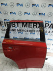 MITSUBISHI OUTLANDER MK3 DRIVER SIDE REAR DOOR OSR 2013 RED COMPLETE FMD350