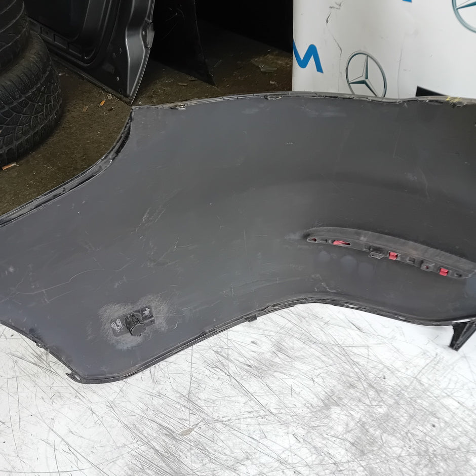 MERCEDES BENZ GLC W253 REAR BUMPER 2015 BLACK A2539852525 FMX50