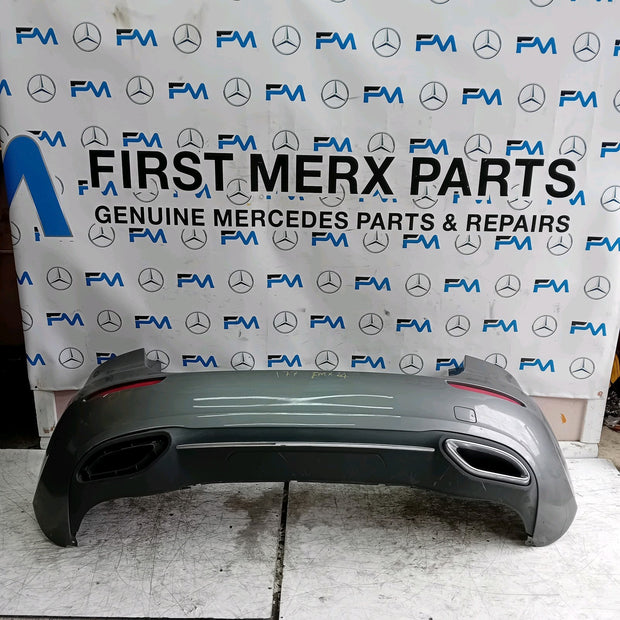MERCEDES BENZ  A-CLASS W177 REAR BUMPER 2018 A1778800500 GREY COMPLETE FMX24