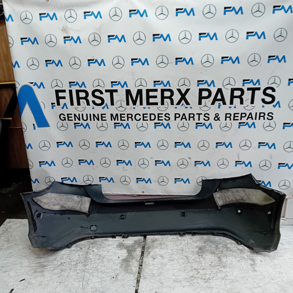 MERCEDES BENZ A-CLASS W176 REAR BUMPER 2012-18 A1768850000 GREY FMX33