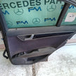 MERCEDES C-CLASS W204 SLN DRIVER REAR DOOR OSR BLACK 2008-14 COMPLETE FMD421