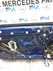 MERCEDES BENZ C-CLASS W205  PASSENGER FRONT DOOR NSF BLUE 2015-21  FMD537