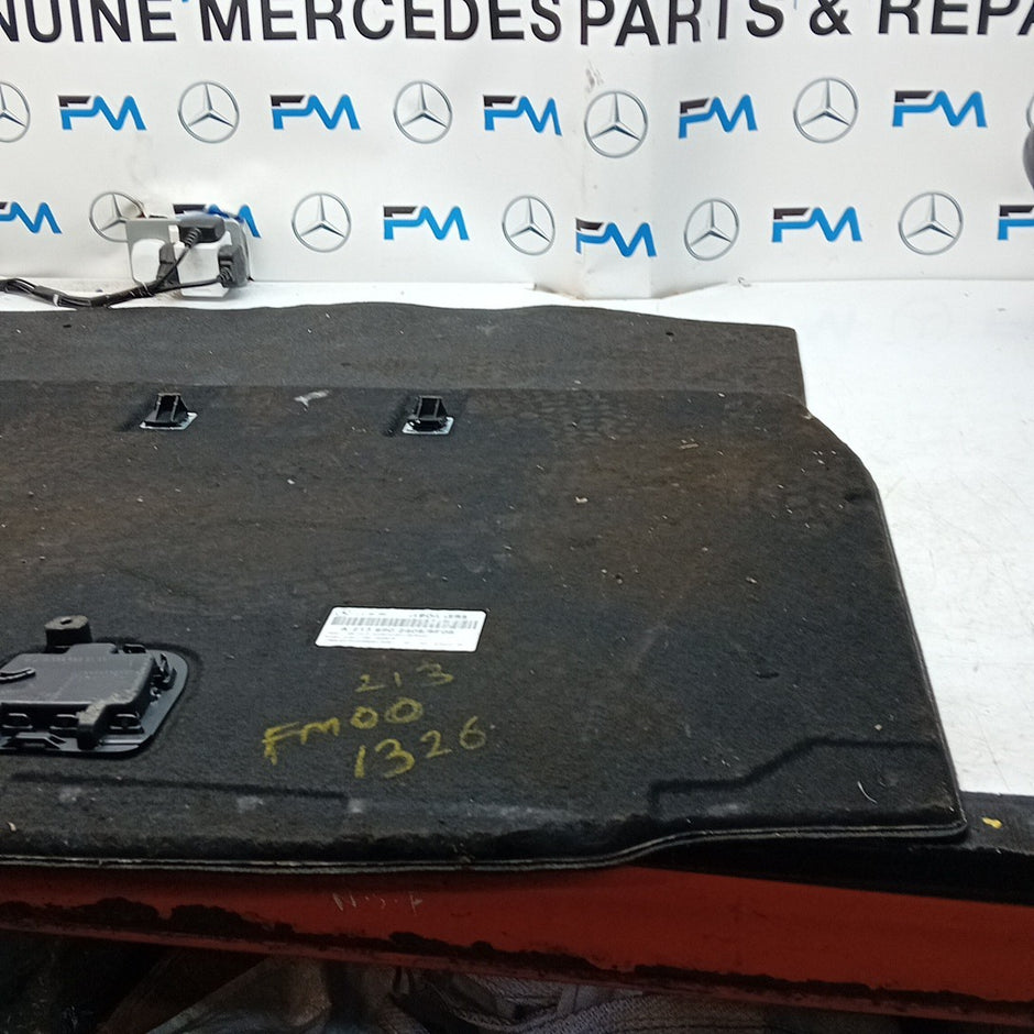 MERCEDES E-CLASS SALOON BOOT MAT A2136802405 2016 FM001326
