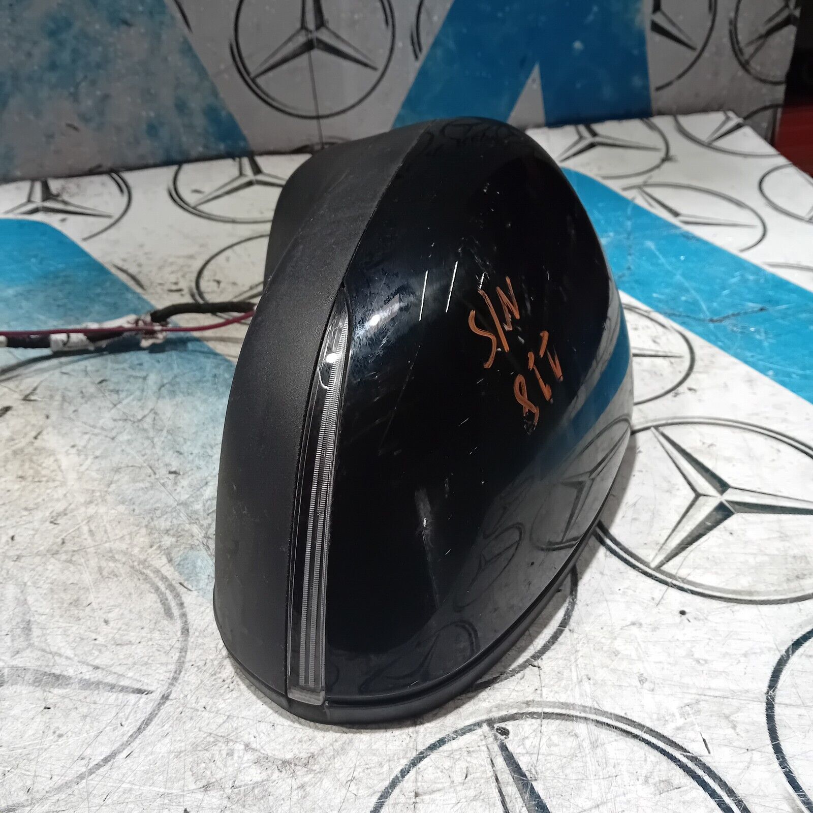 2019-2024 MERCEDES CLA W118 BLACK WING MIRROR PASSENGER NEAR SIDE POWER FOLD