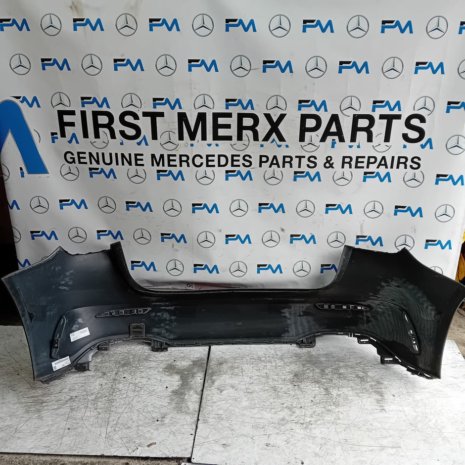 MERCEDES BENZ  A-CLASS W177 REAR BUMPER A1778854701 2018 GREY FMX15