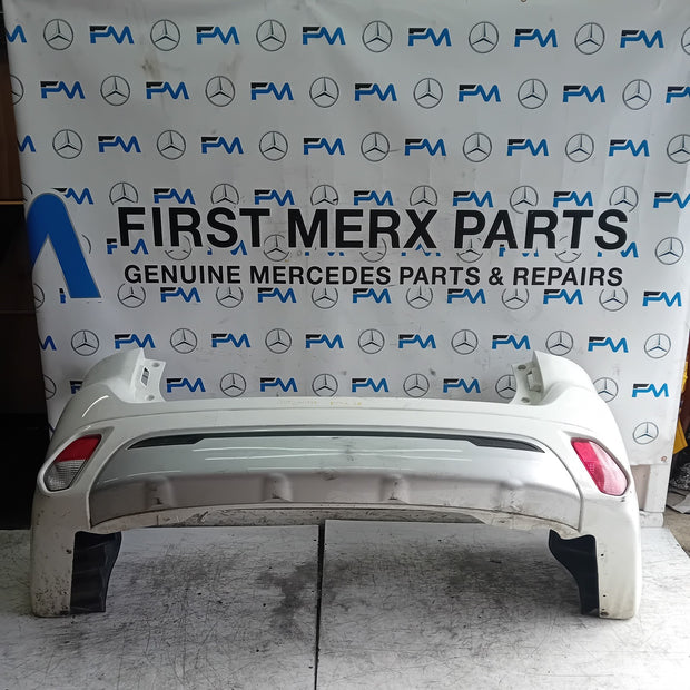 MITSUBISHI OUTLANDER MK3 REAR BUMPER 2013 WHITE COMPLETE 4B45X FMX68