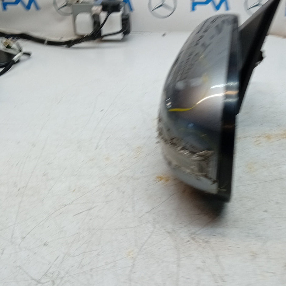 MITSUBISHI OUTLANDER MK3 PASSENGER WING MIRROR NS GREY CAMERA BS 2013 FMM53 (D)