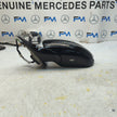 MERCEDES E-CLASS W213 PASSENGER WING MIRROR NS BLACK A2138102500 FMM78