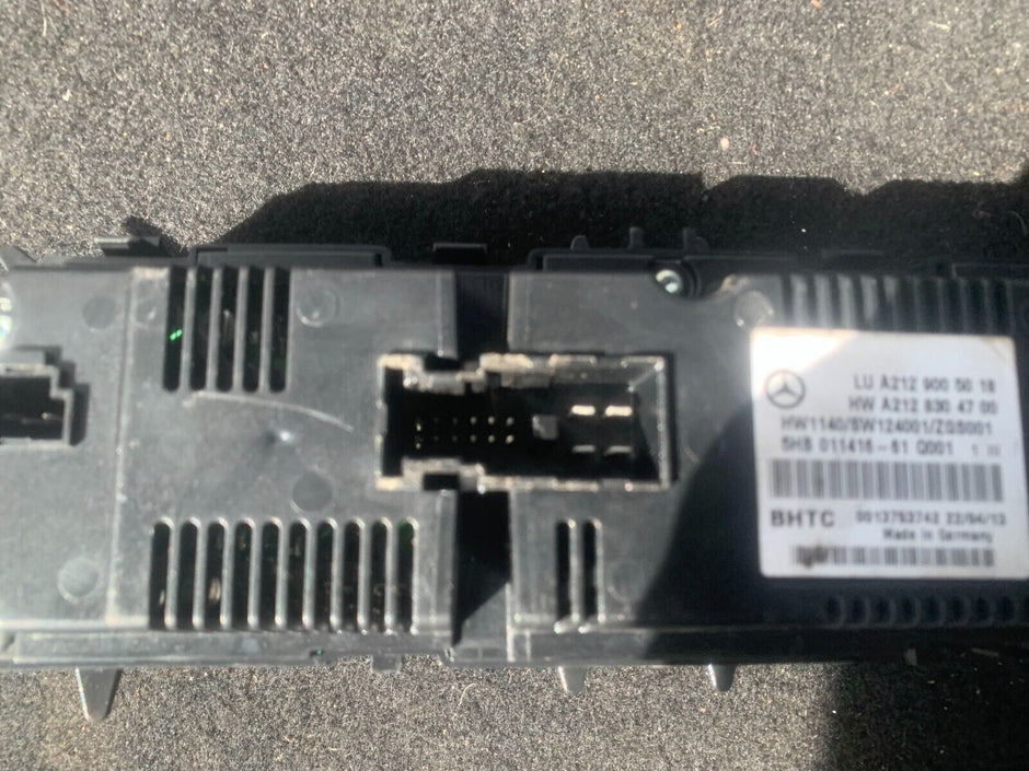 MERCEDES BENZ E CLASS 212 SERIES 2009-2016 HEATER/AC CONTROLLER AUTOMATIC