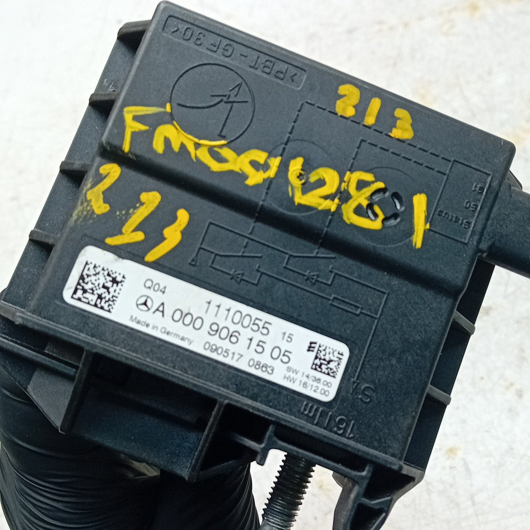 MERCEDES E-CLASS W213 NEGATIVE BATTERY CLAM TERMINAL 2016 A0009061505  FM001281