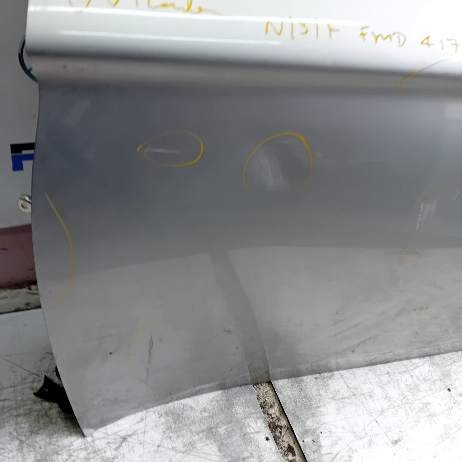 MITSUBISHI OUTLANDER MK3 PASSENGER SIDE FRONT DOOR NSF 2013 SILVER FMD417
