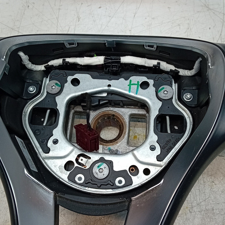 MERCEDES W213 E-CLASS MULTIFUNCTION STEERING WHEEL 2016 A0004605600 FM001398