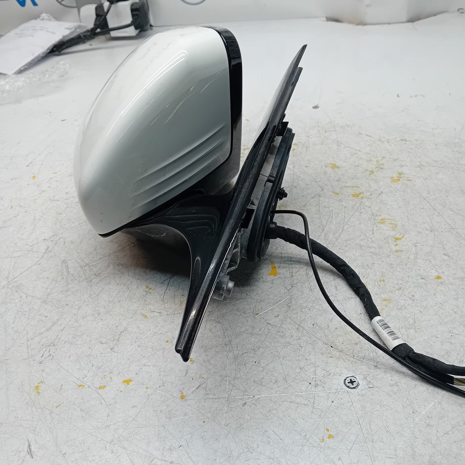 MERCEDES E-CLASS 2016 On W213 DRIVER SIDE WING MIRROR A2138102800 WHITE FMM4