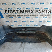MERCEDES BENZ GLE C292 COUPE REAR BUMPER A2928851425 2016 WHITE COMPLETE FMX157