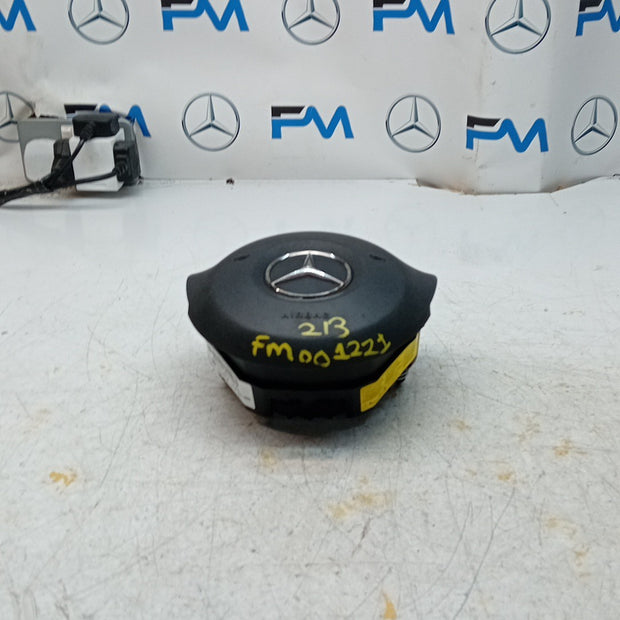 MERCEDES  E-CLASS W213 STEERING WHEEL AIRBAG DRIVER OS RIGHT Q02 FM001221