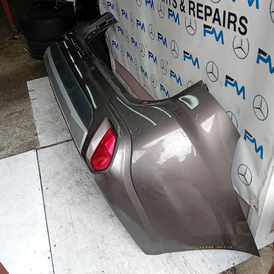 MITSUBISHI OUTLANDER MK3 REAR BUMPER 2013 BROWN COMPLETE  FMX69