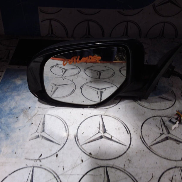 MITSUBISHI OUTLANDER 2013 MIRROR PASSENGER SIDE SILVER - CAMERA & BLIND SPOT