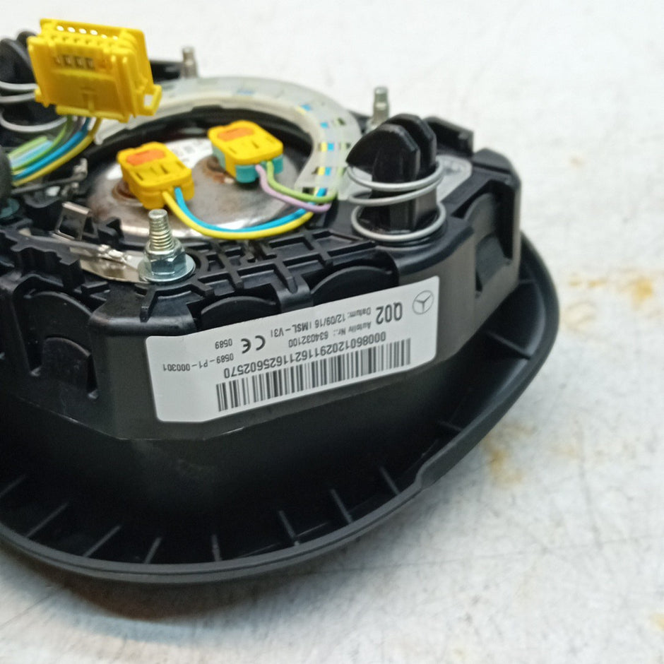MERCEDES  E-CLASS W213 STEERING WHEEL AIRBAG DRIVER OS RIGHT Q02 FM001295