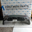 MERCEDES BENZ GLC W253 REAR BUMPER 2015 GREY COMPLETE A2538850200 FMX64